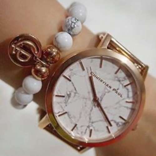 (超值最後一隻)Christian Paul澳洲著名時尚大理石男女合用手錶