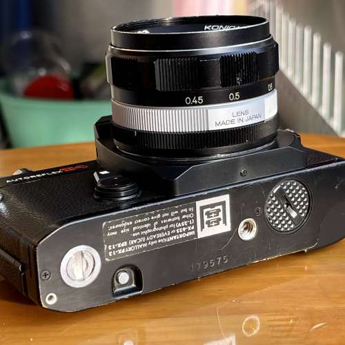 Konica Autoreflex T4 52mm f/1.8 EE