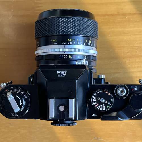 Nikomat EL 黑機身 Micro PC Auto 55/3.5
