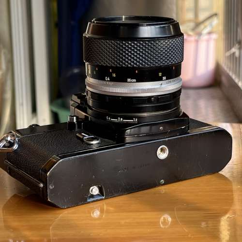 Nikomat EL 黑機身 Micro PC Auto 55/3.5