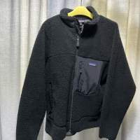 男裝 Patagonia 黑色毛褸 Size XL 99% new (樂富交收）$1500