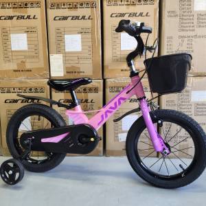 《陳列品清貨》JAVA TURBO (粉) - 14吋 鎂合金 兒童單車