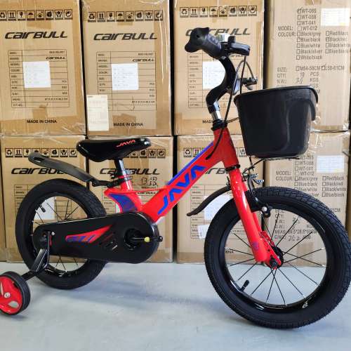 《陳列品清貨》JAVA TURBO (紅) - 14吋 鎂合金 兒童單車