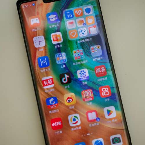 港行華為Huawei mate 30 pro 已裝鴻蒙4.2+GMS Google 8/256G 屏幕2025已換，全套有...