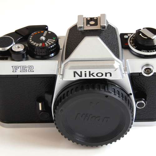 Nikon FE2 body 蜂巢簾快門 90% New