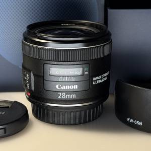 Canon EF 28mm f2.8 IS USM