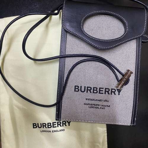 Burberry Pocket Mini Phone Pouch，男士斜孭袋