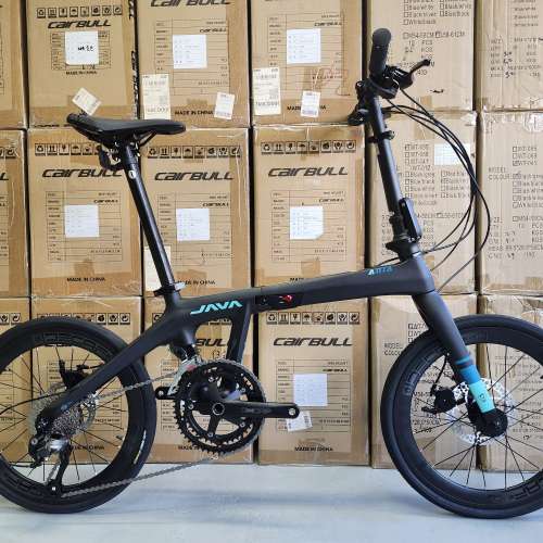 《陳列品清貨》JAVA ARIA-18S - 18速 油壓碟剎 20吋(406) 碳纖 摺車