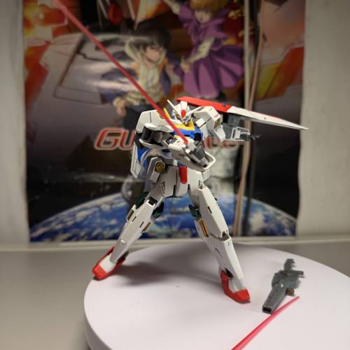 HG 00 1:144 機動戰士高達 00F戰記 審判女神 已砌 消光 高達模型