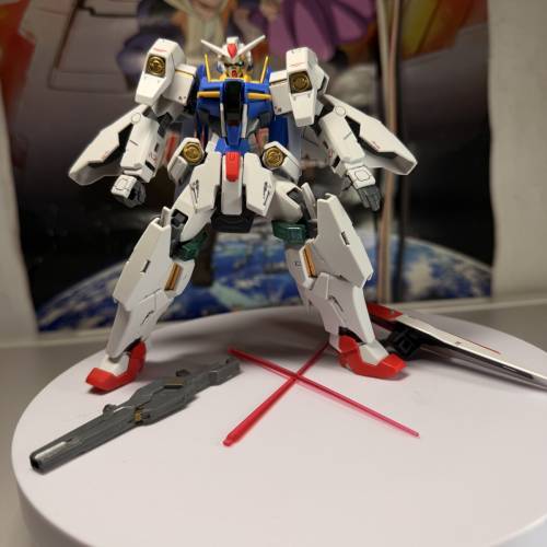 HG 00 1:144 機動戰士高達 00F戰記 審判女神 已砌 消光 高達模型