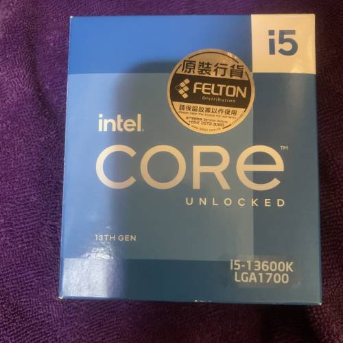 i5-13600k intel 盒裝
