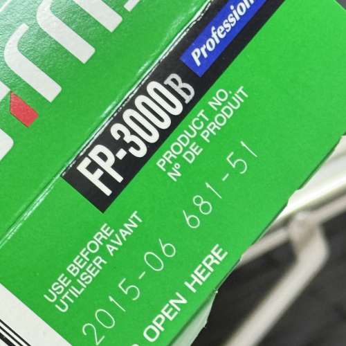 全新最末期Fujifilm Packfilm Fp-3000B