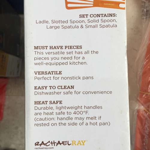 🍚 Rechael Ray Utensils Set 5pc set NEW 全新廚房5件套裝 🍚