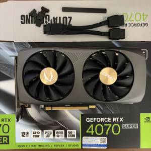 索泰RTX4070 Super 12GB twin edge oc