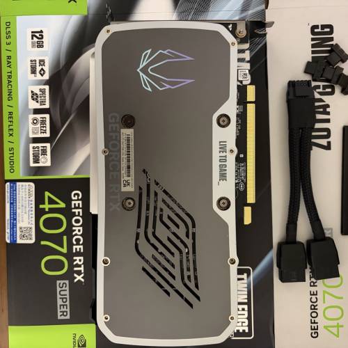 索泰RTX4070 Super 12GB twin edge oc