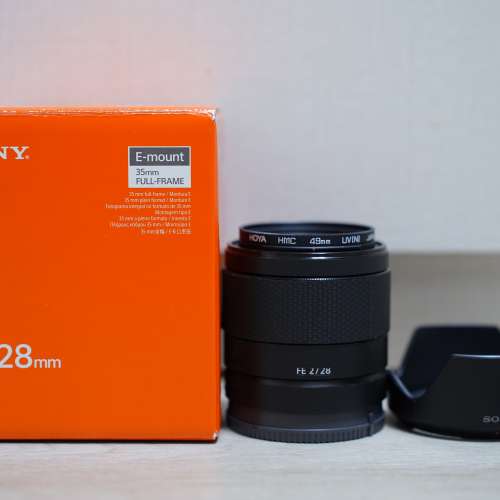 99%新 Sony FE 28mm F2 (送filter)