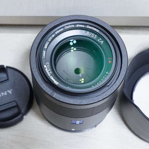 99%新 Sony Zeiss FE 55mm F1.8 ZA (送filter)