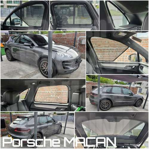 PORSCHE MACAN 全車防曬磁石窗網