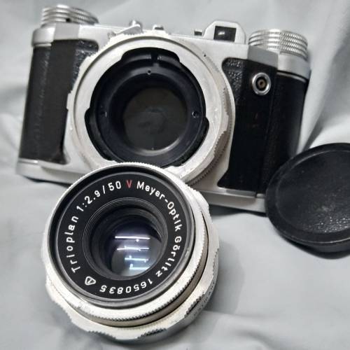 東德 ALTIX 可換镜機身 連 Meyer-optik 50mm f2.9 Trioplan :-鏡已售