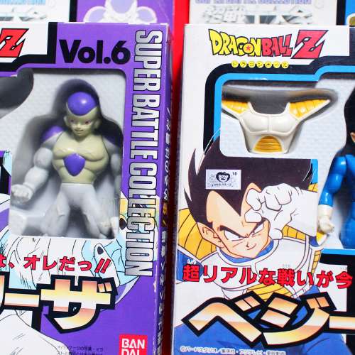 鳥山明 90 年代 3款懷舊絕版龍珠玩具 孫悟空 龍珠Z 超戰士大全 菲利 比達