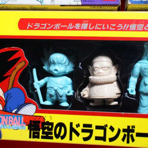 鳥山明 90 年代 3款懷舊絕版龍珠玩具 孫悟空 龍珠Z 超戰士大全 菲利 比達
