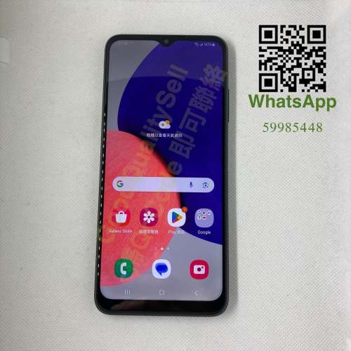 $(0.5) 95% 新 Samsung Galaxy A22 5G 6+128G 黑色