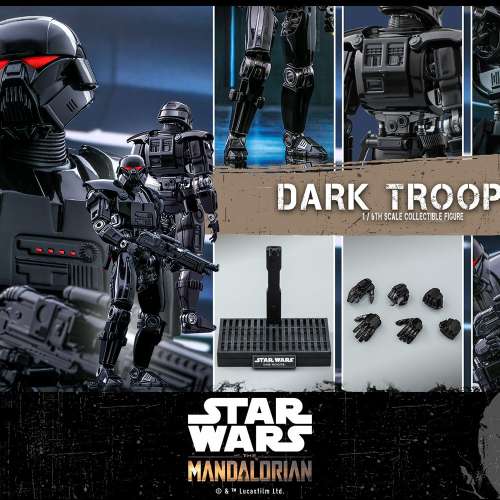 HOT TOYS TMS032 STAR WARS 星球大戰 DARK TROOPER 1/6 FIGURE