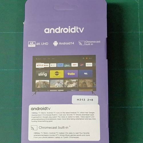 H96 Max Android TV Stick。這是一款支援 4K 視訊解碼的電視棒，能將標準電視轉換為...