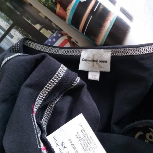 Calvin Klein  女裝修身Tee Tshirts Size:XS