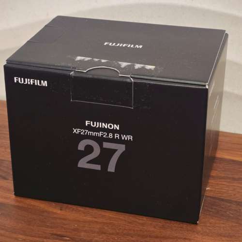 Fujifilm Fujinon XF27mm F2.8 R WR Lens