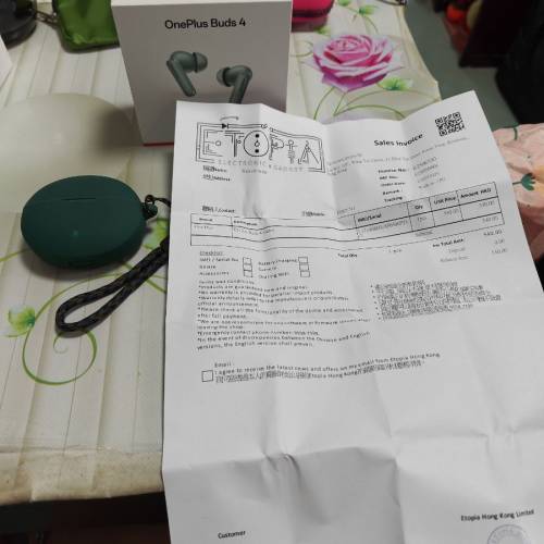 Oneplus buds 4 真無線藍牙耳機 (今天交收計$280)