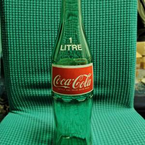 舊一公升可樂玻璃樽