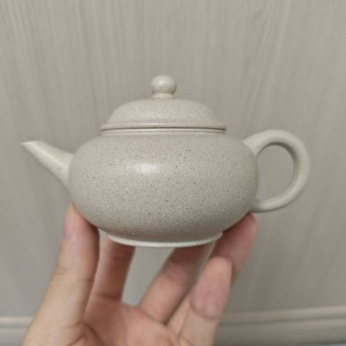 白段泥 半手工水平紫砂壺 110cc 曾榮祥制