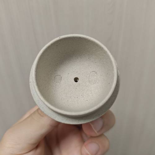 白段泥 半手工水平紫砂壺 110cc 曾榮祥制