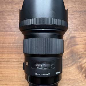 Sigma 50mm F1.4 Art DG HSM Lens EF