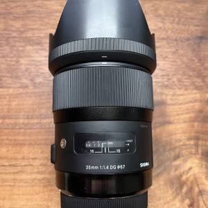 Sigma 35mm F1.4 Art DG HSM Lens EF