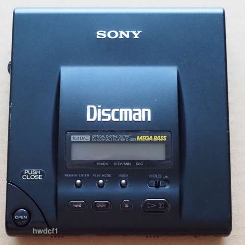 Sony Discman D-303 D303 1bit DAC (Made in Japan) 金屬機身