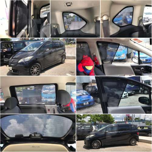 GB3 GB4 FREED 全車磁石濾光窗網太陽擋