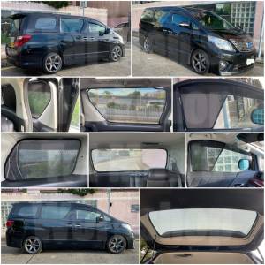 GGH Alphard Vellfire 全車磁石濾光窗網太陽擋