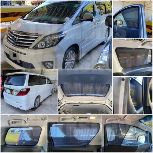 GGH Alphard Vellfire 全車磁石濾光窗網太陽擋