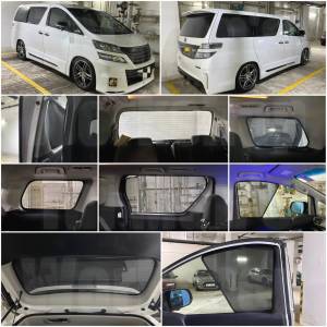 Alphard Vellfire 全車磁石窗網太陽擋