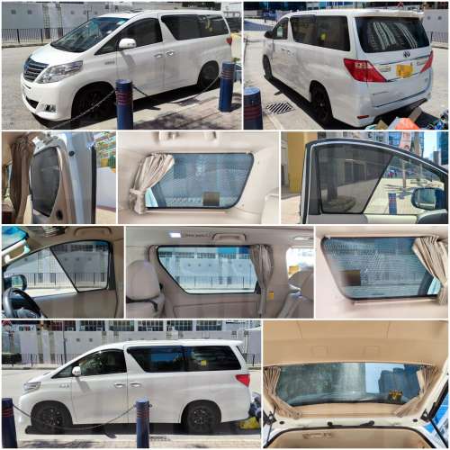 Alphard Vellfire 全車磁石窗網太陽擋