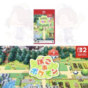 (接受預訂) NS2 game*keycard 鑰匙卡版 - Pokémon👾Pokopia🏡 (中英文版)