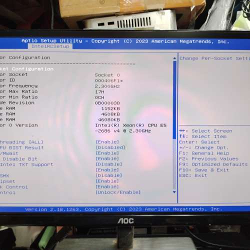 HUANANZHI X99-BD4/Xeon E5-2686 v4 2.30GHz/32GB DDR4/256GB SSD+TB HDD/83%New PC