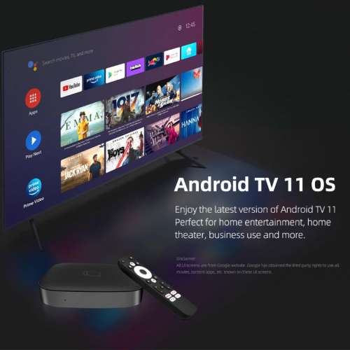 全新 HAKO DV9161 安卓ATV 11 google  4K Certification智能播放器TV BOX