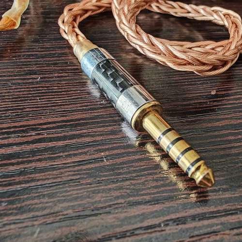 8絞單晶銅合金 耳機升級線 瘦佬