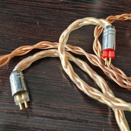 8絞單晶銅合金 耳機升級線 瘦佬