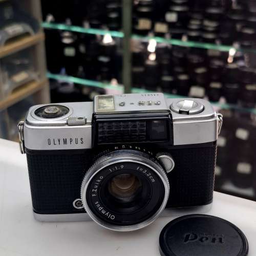 OLYMPUS PEN-D 3.2CM F1.9 全正常 有測光