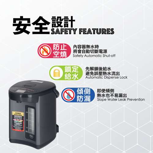 $100 - [Broken/壞] [日本製造] Zojirushi 象印 CD-NAQ50 5公升 5L 電熱水瓶 [Made...