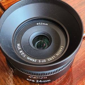 CANON EF-S 24mm f/2.8 STM 99%NEW 100% WROK